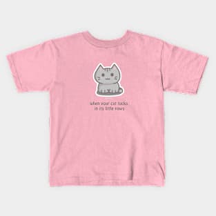 Don't Touch My Paws Kids T-Shirt